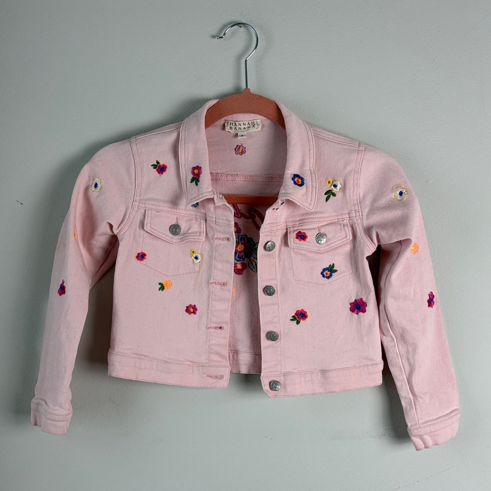 Hannah Banana by Sara Sara embroidered Jean jacket 8